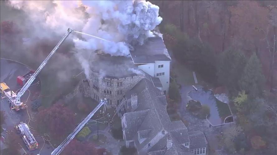 PHOTOS Mansion fire in Salisbury Township Lehigh Valley Regional