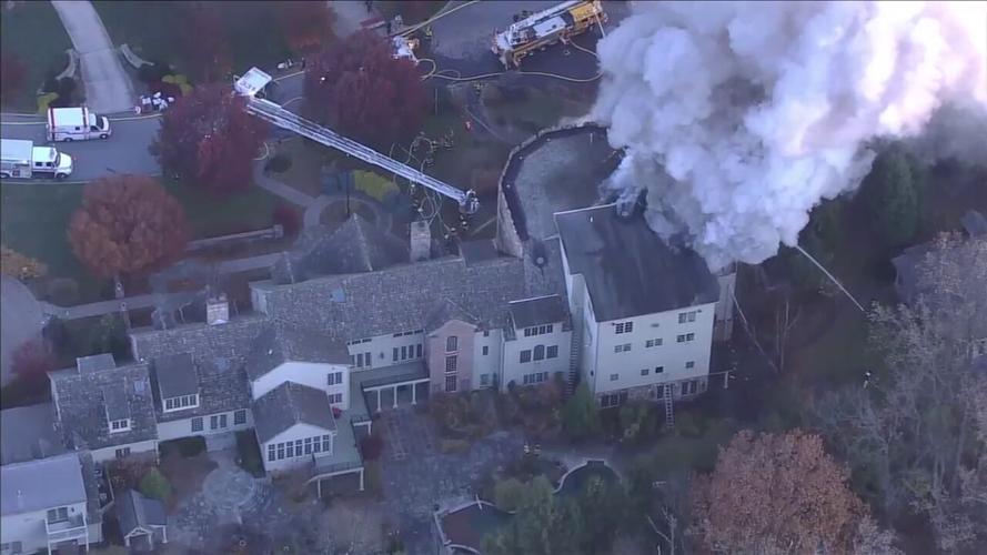 PHOTOS Mansion fire in Salisbury Township Lehigh Valley Regional