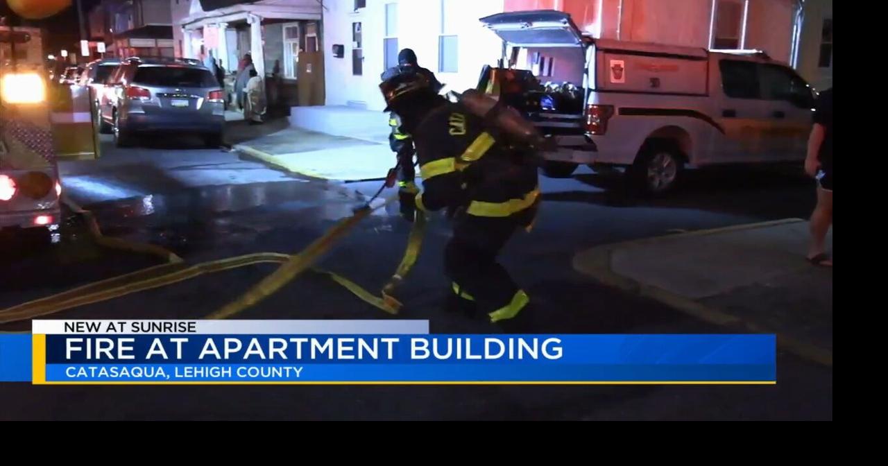 Families displaced in Catasauqua Borough fire Video