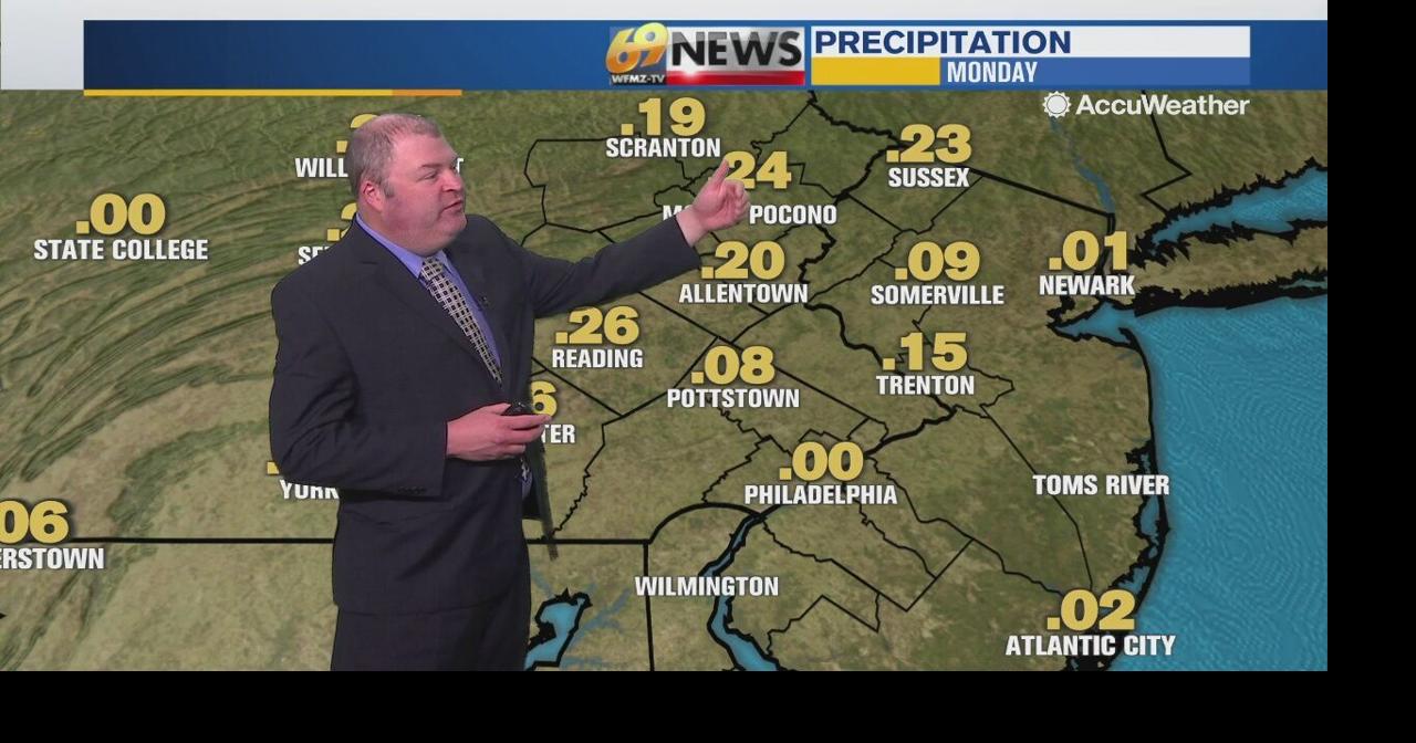 Mostly sunny, breezy and cooler today | Weather | wfmz.com