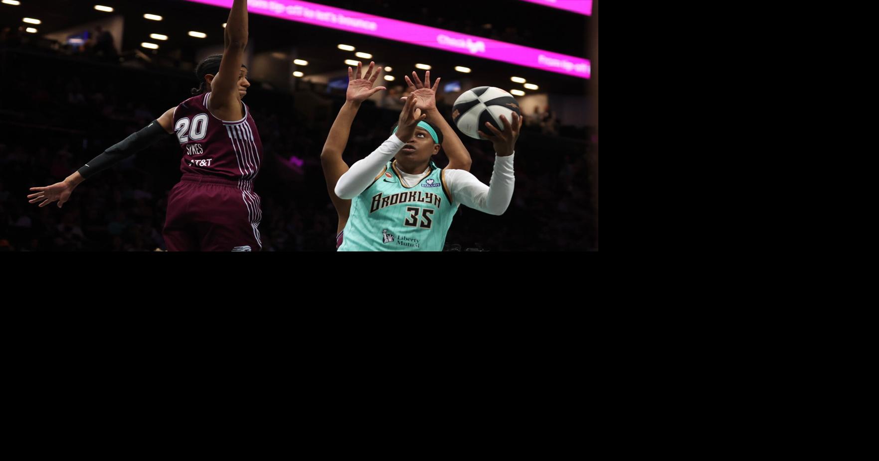 Connecticut retires Jonquel Jones’ No. 35 jersey in pregame ceremony; she misses game with illness