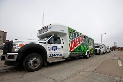 Quincy Transit buses