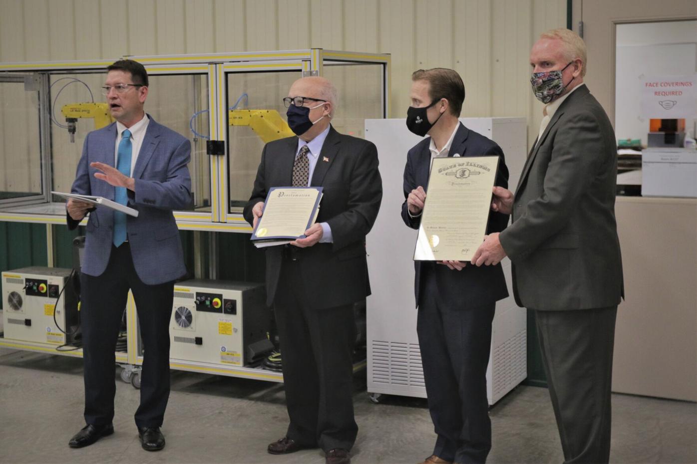 Educators and leaders celebrate manufacturing month