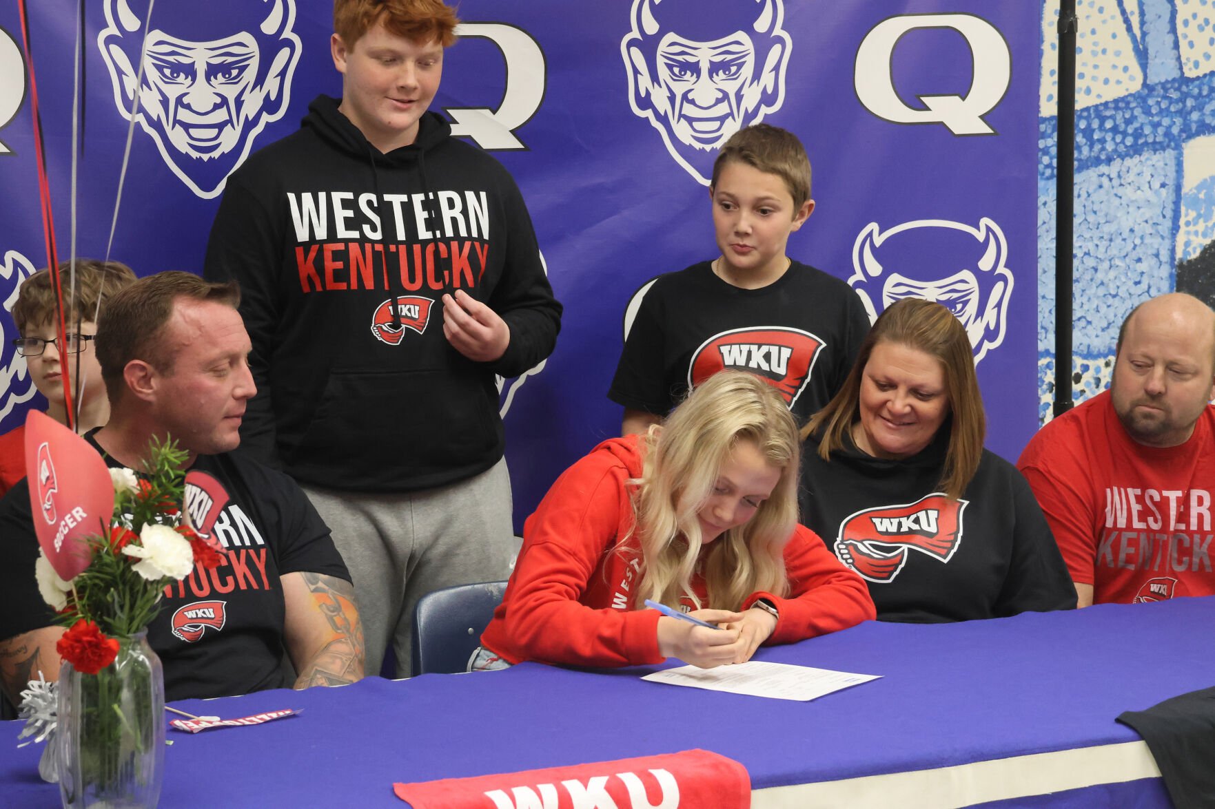 QHS Girls Soccer Standout Senior Rian Moore Commits To Western Kentucky ...