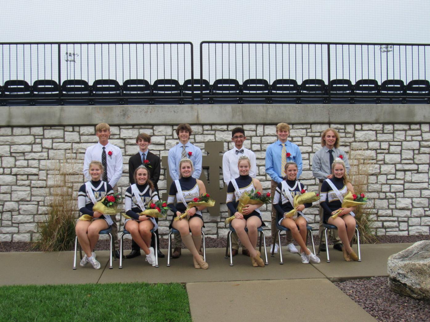 Quincy Notre Dame High School Homecoming Court