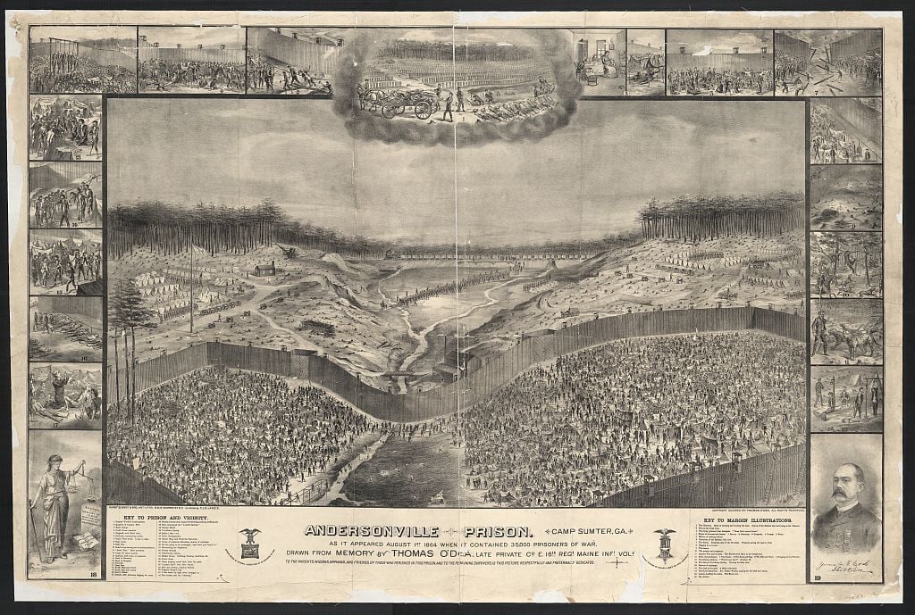 Andersonville - Prison, Location & Civil War