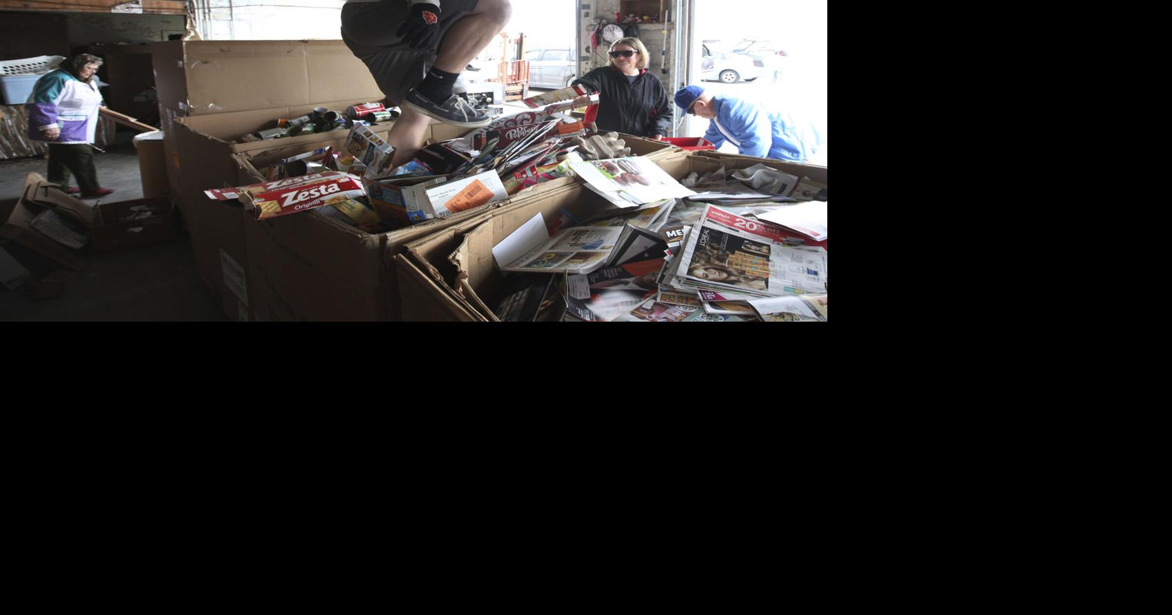 Canton Recycling Center is a beehive of activity on Saturdays Article