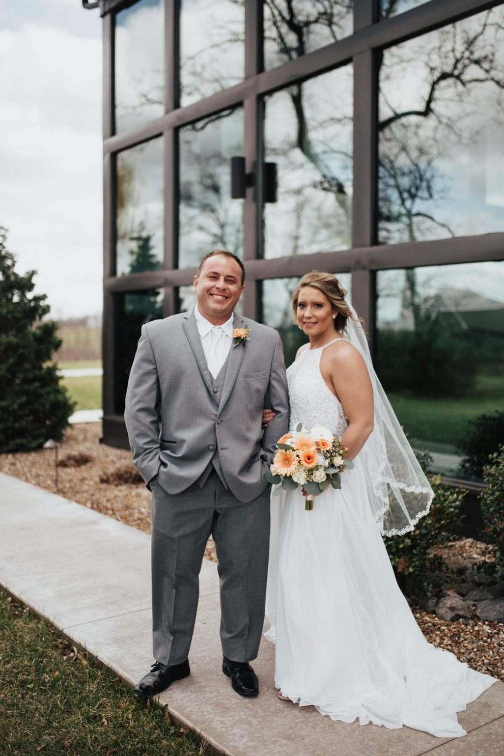 Just Married Dylan Aden and Brooke McAllister Weddings