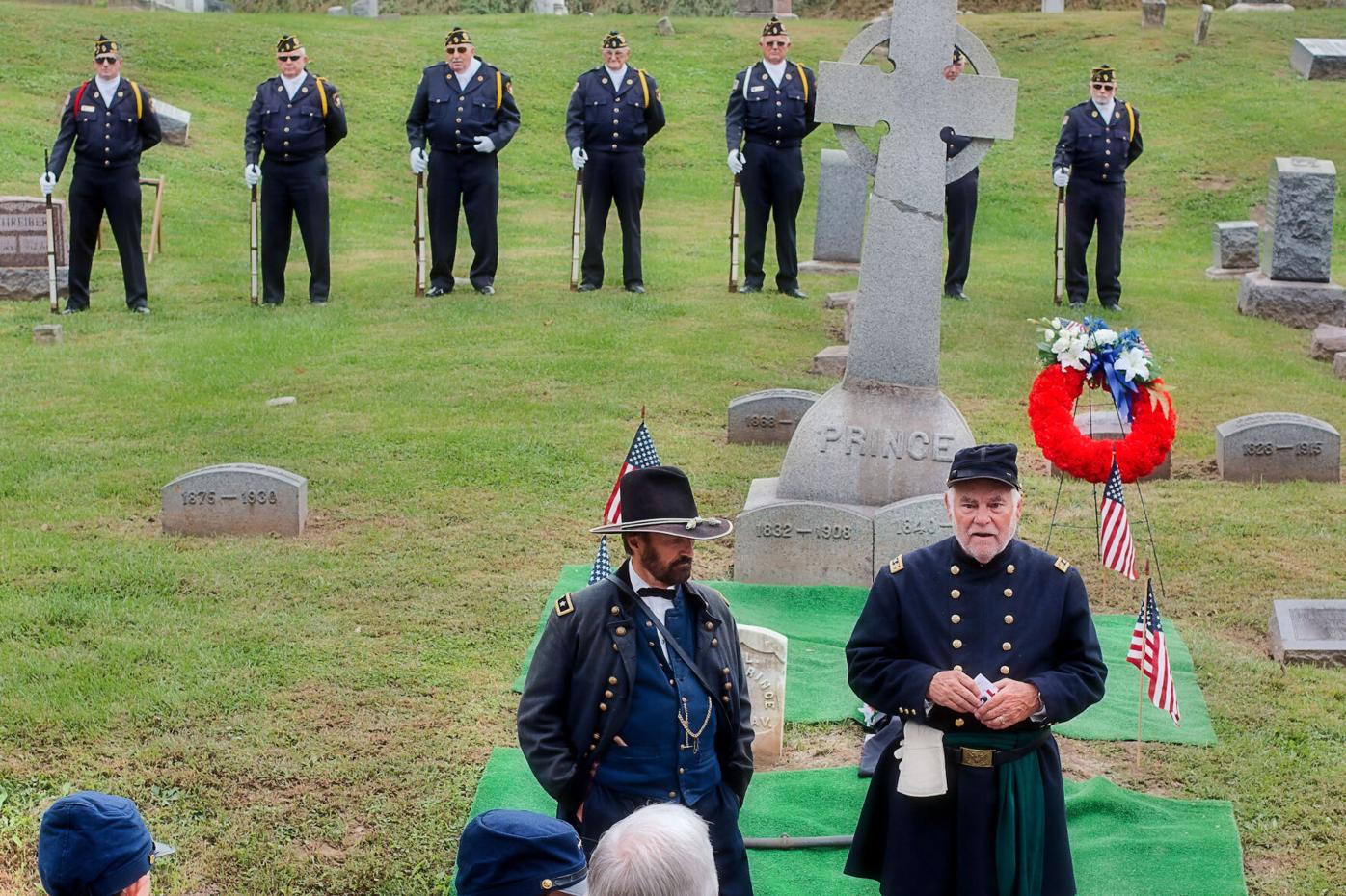 Civil War marker dedication