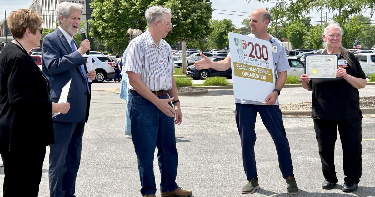 Bicentennial Commission honors Blessing Hospital | Hospitals and Clinics Bicentennial Commission honors Blessing Hospital | Hospitals and Clinics