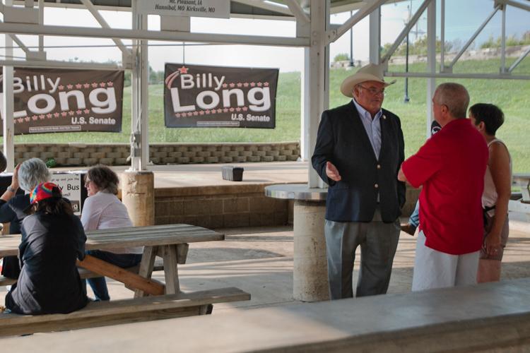 Rep. Billy Long stops in Hannibal on the campaign trail for the U.S. Senate