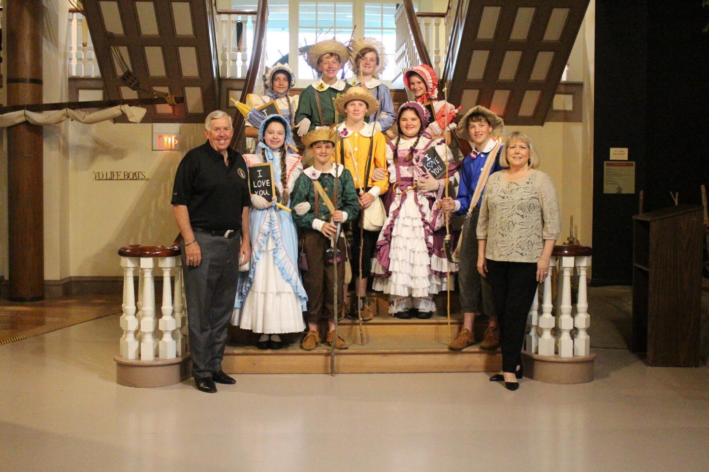 Gov. Parson visits America's Hometown on Bicentennial Tour