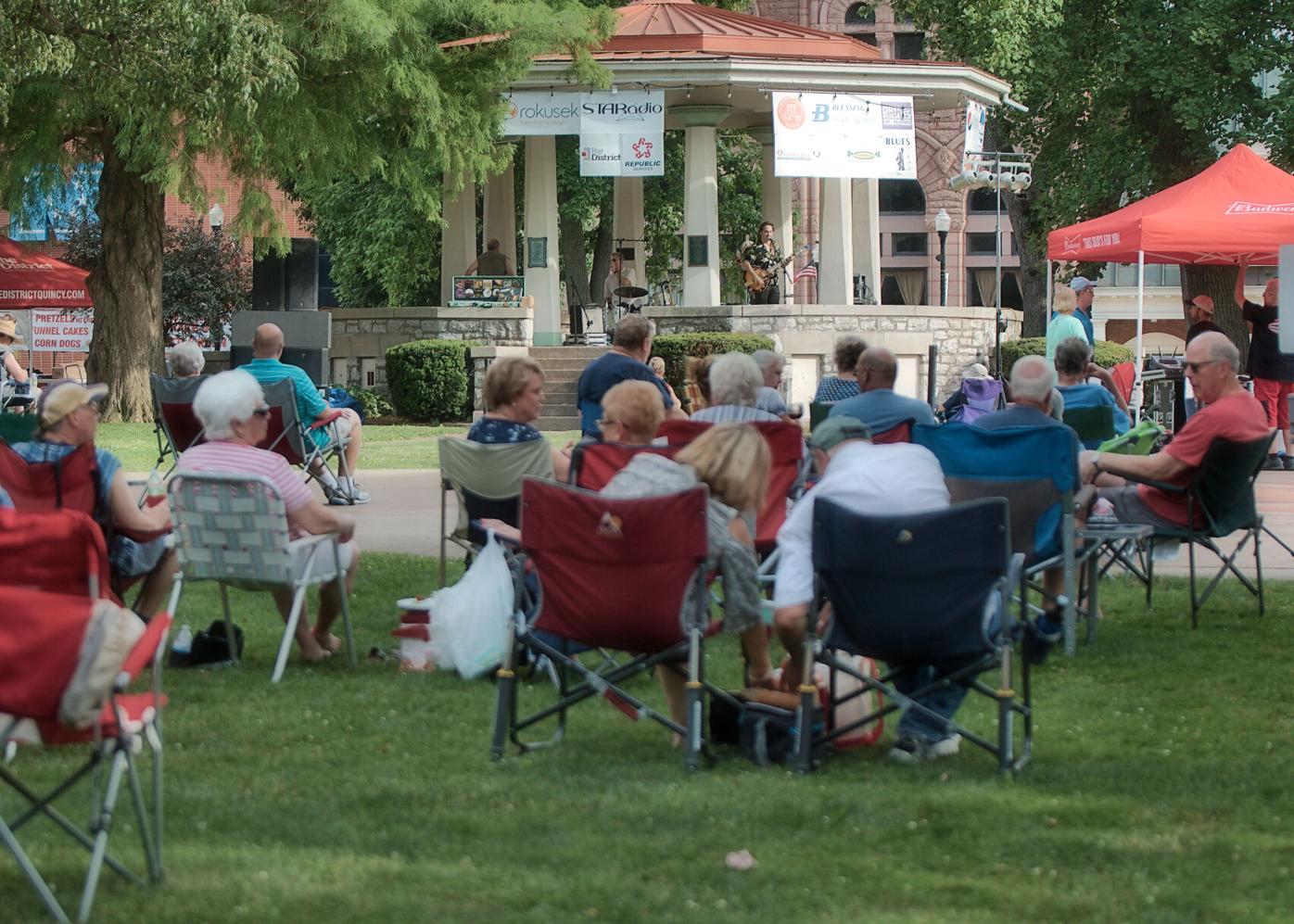 Blues is back in the park