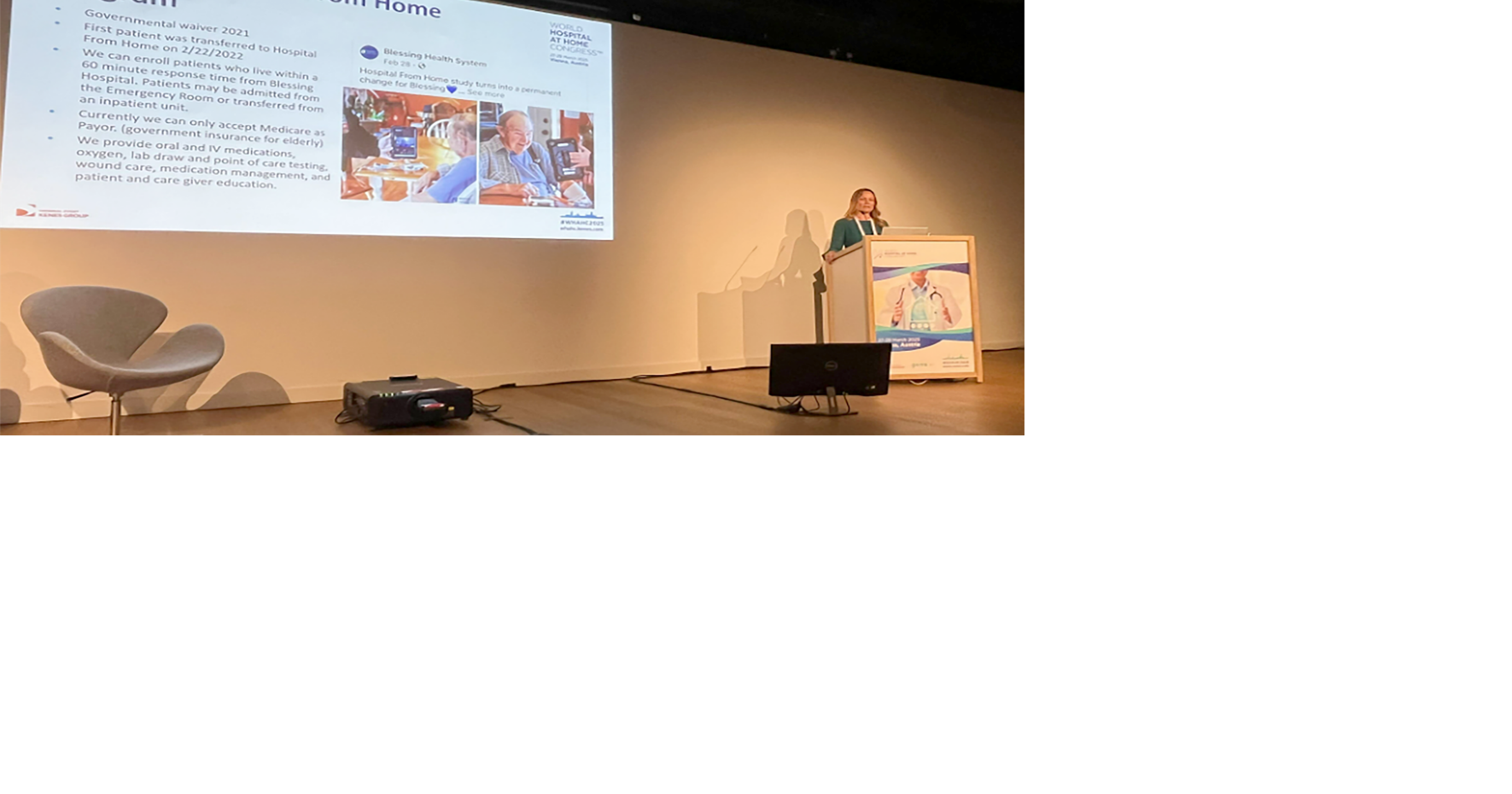 Blessing service featured at international healthcare conference | Business