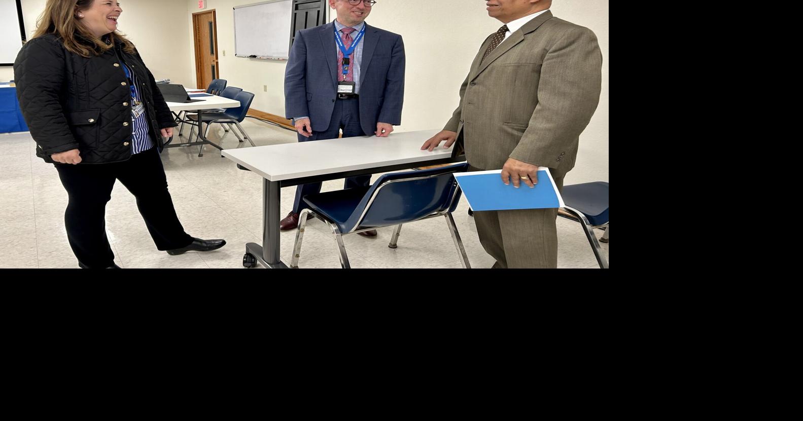 Quincy School Board recognizes John Douglas w Legend Award