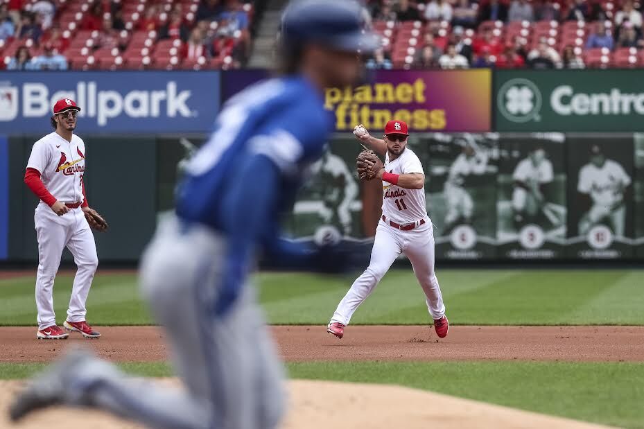 The Cardinals traded Randal Grichuk to the Blue Jays for two pitchers 