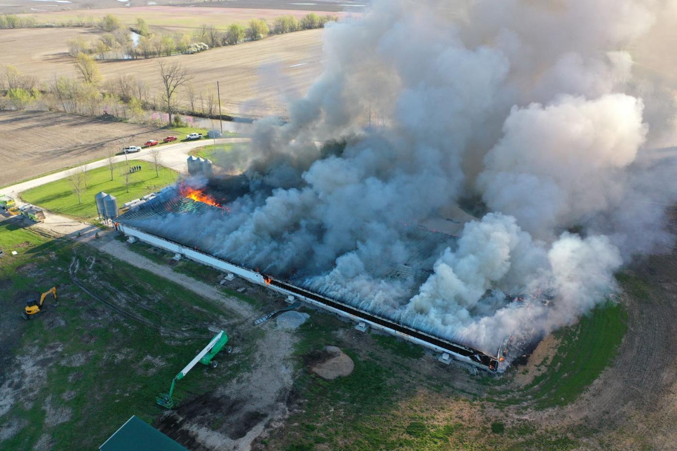 West Quincy fire contained