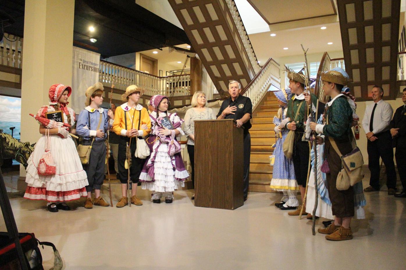 Gov. Parson visits America's Hometown on Bicentennial Tour