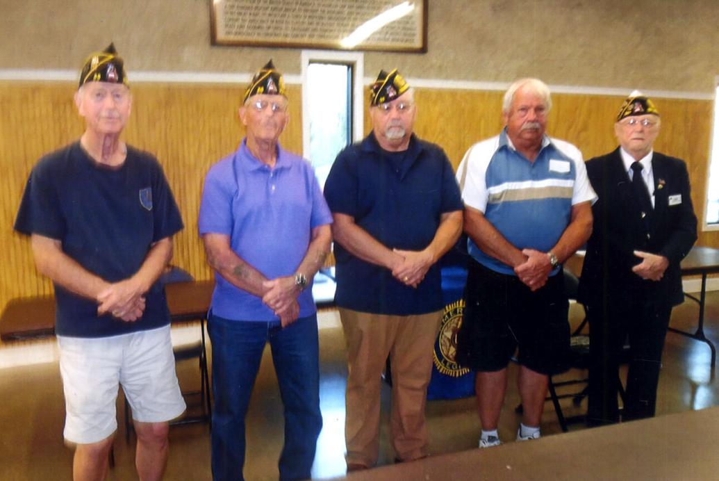 Installation of new American Legion officers Announcements