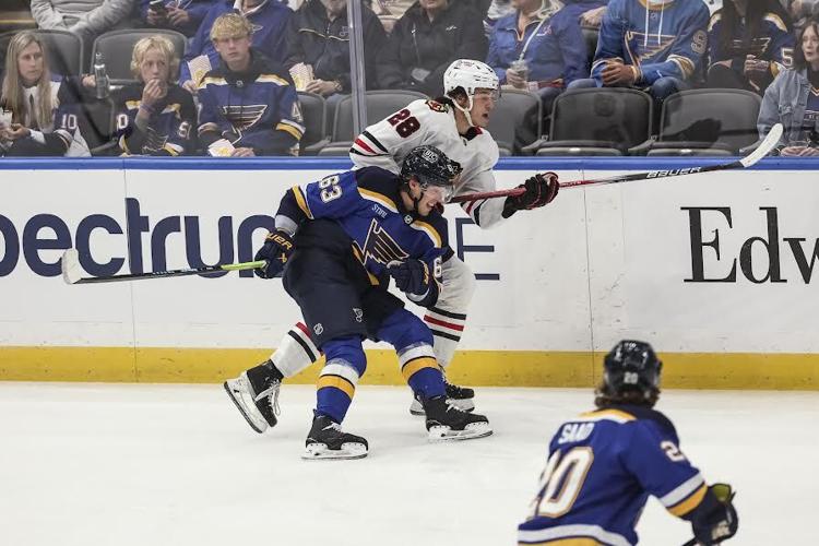 Photo Gallery Holloway scores gamewinner in Blues preseason win over