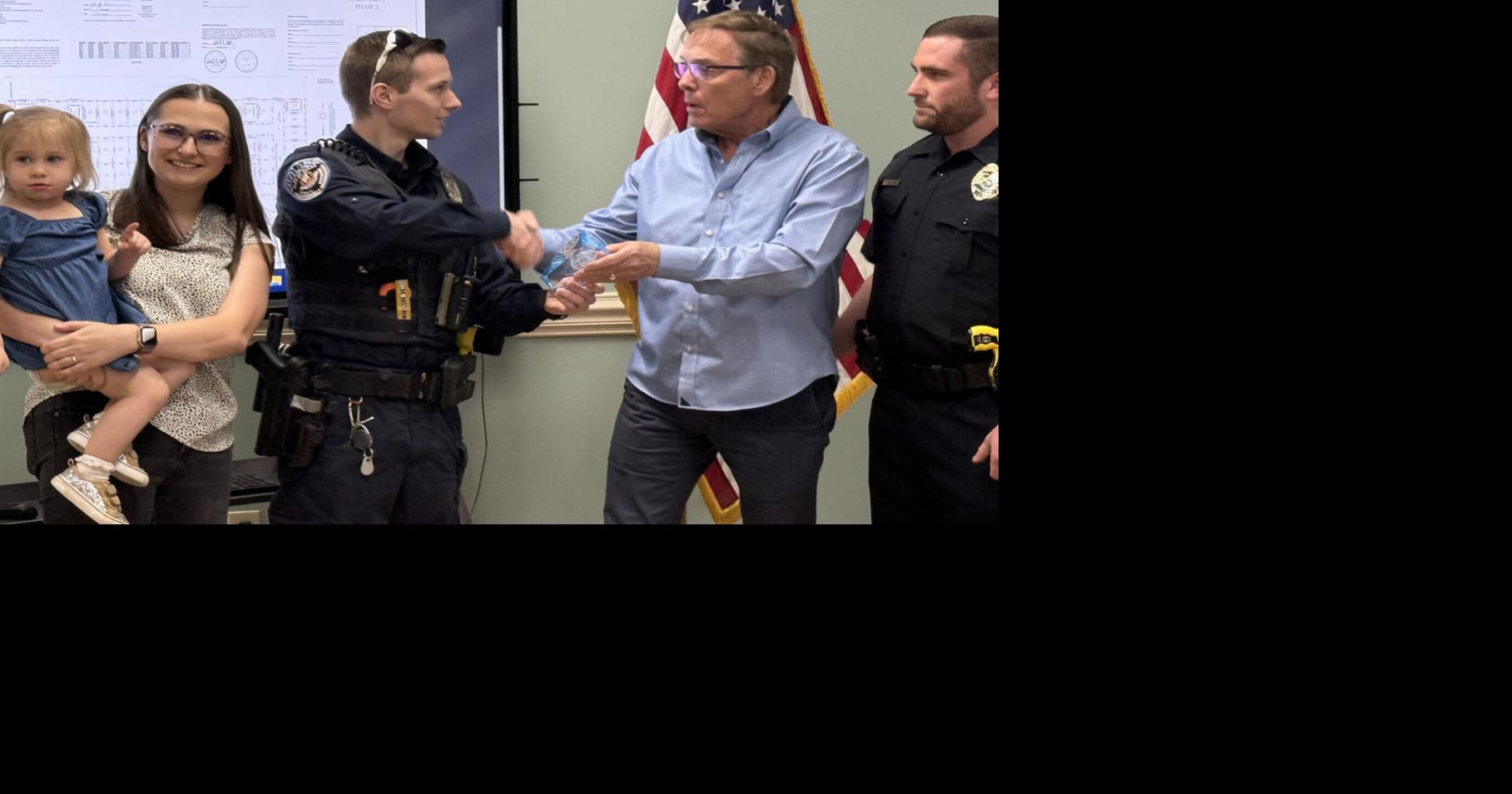 Beebe 2025 Officer of Year started off serving community as paramedic ...