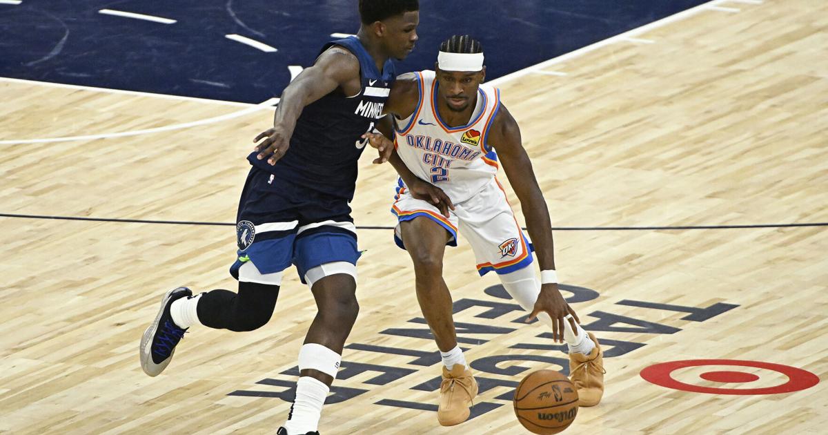 Jim Souhan: Timberwolves’ Anthony Edwards has lessons to learn from Oklahoma City’s Shai Gilgeous-Alexander