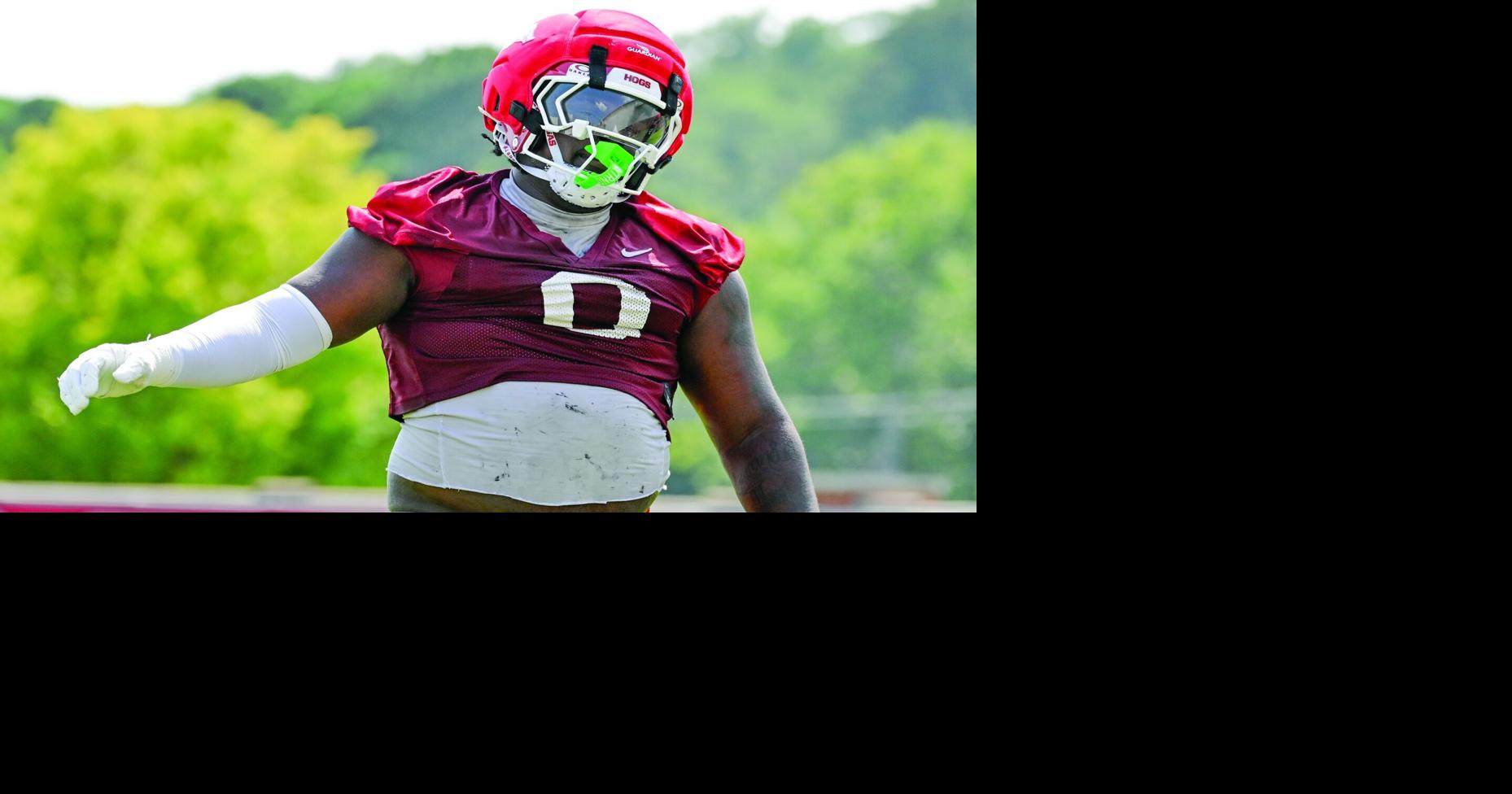 First preseason practice in the books for Hogs