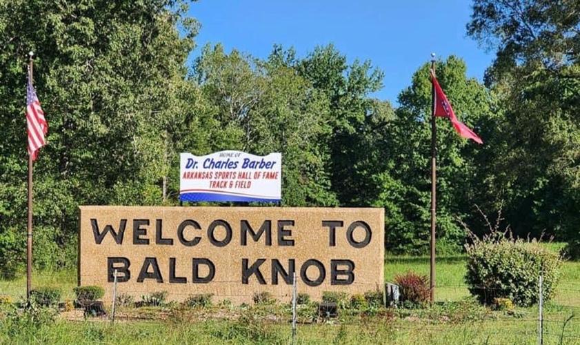 Dr. Charles 'Chuck' Barber comes home, honored by Bald Knob with 'home of'  sign reception | News