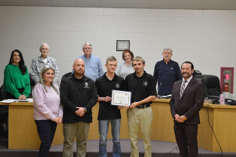 Mingo School Board recognizes students, sets Board Goals News