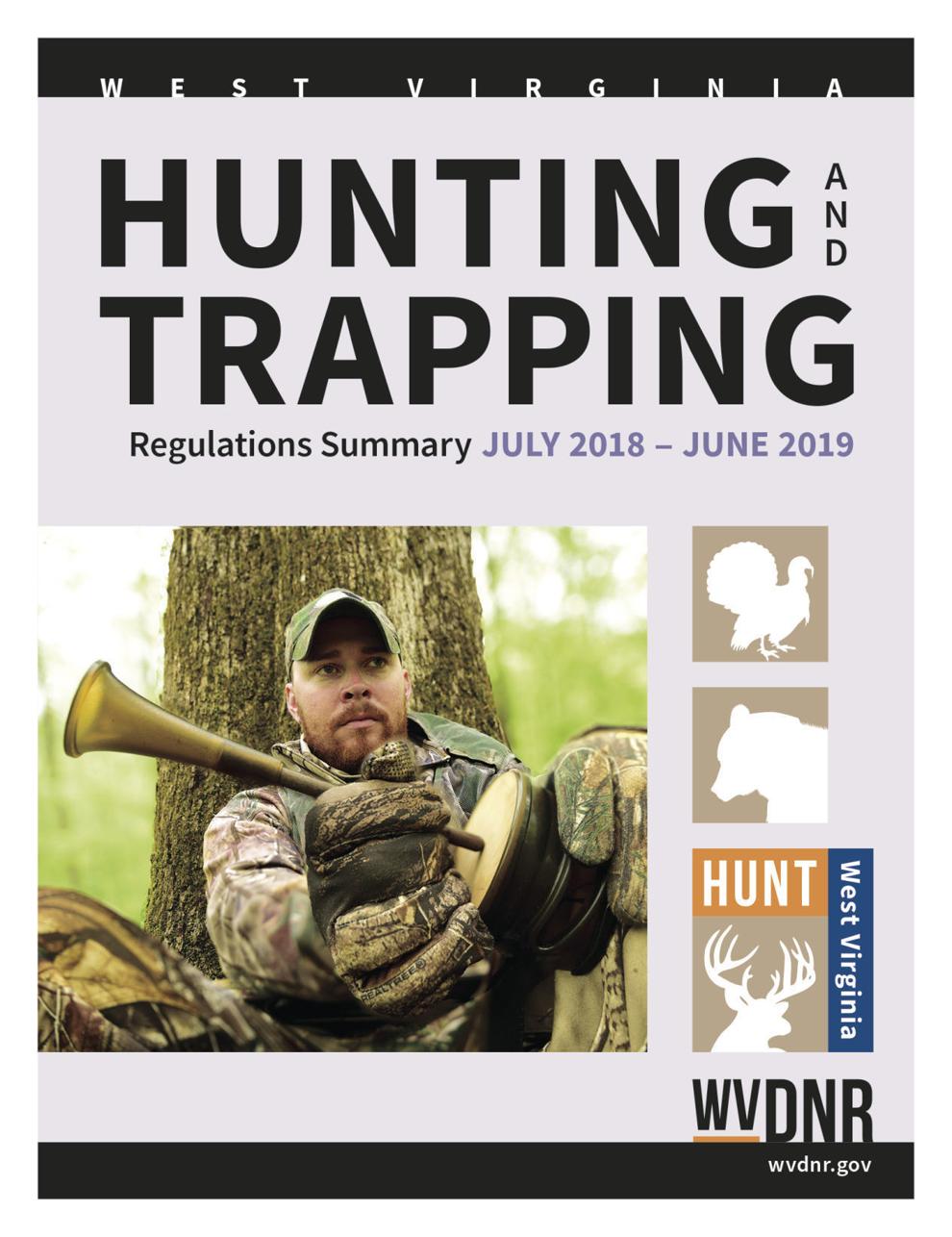 WV hunting regulations for 201819 online; paper booklets out Aug. 1