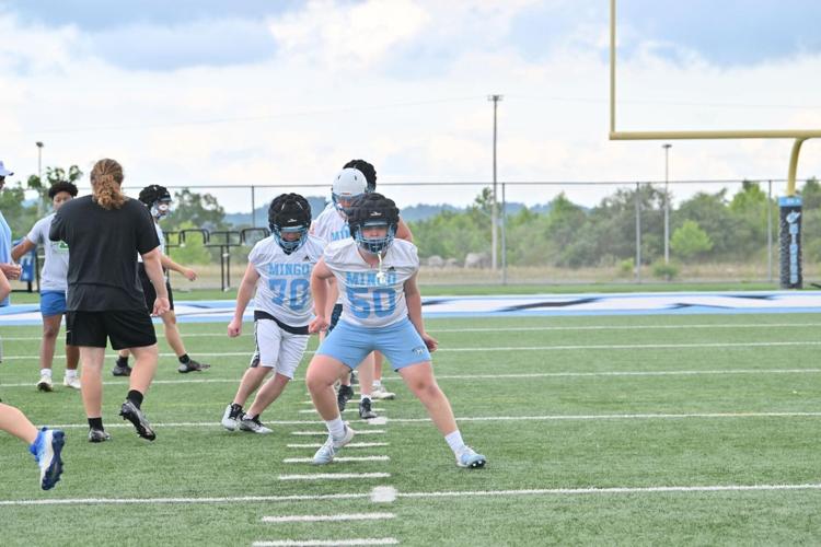 Mingo Central has strong turnout for first practice of three week