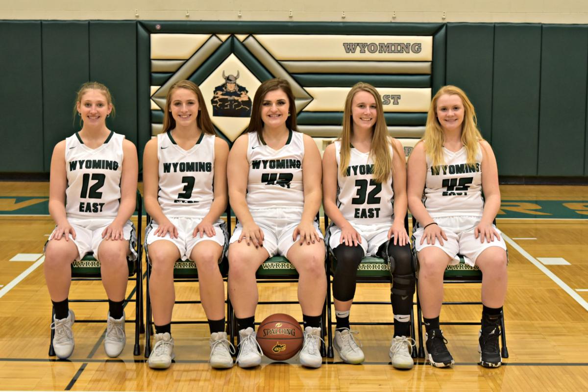 2017 18 Wyoming East High School Girls Basketball Roster Sports