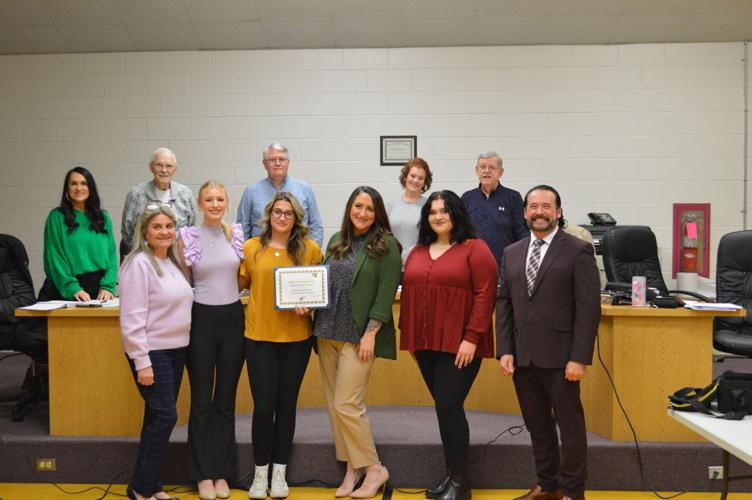 Mingo School Board recognizes students, sets Board Goals News