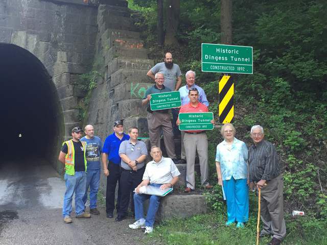 Historic Dingess Tunnel commemorated | News | williamsondailynews.com