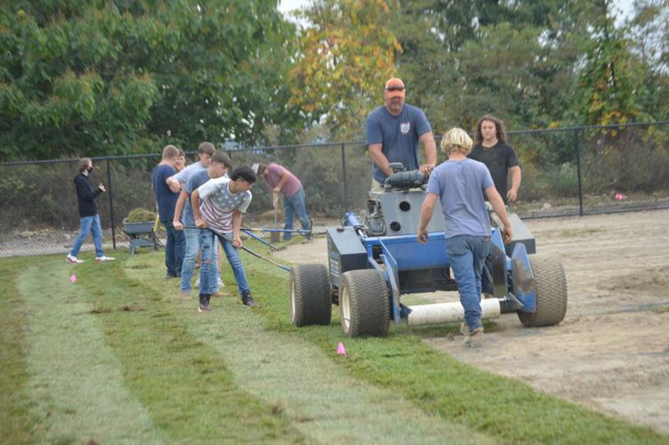 Work continues on Mingo Central baseball field Sports
