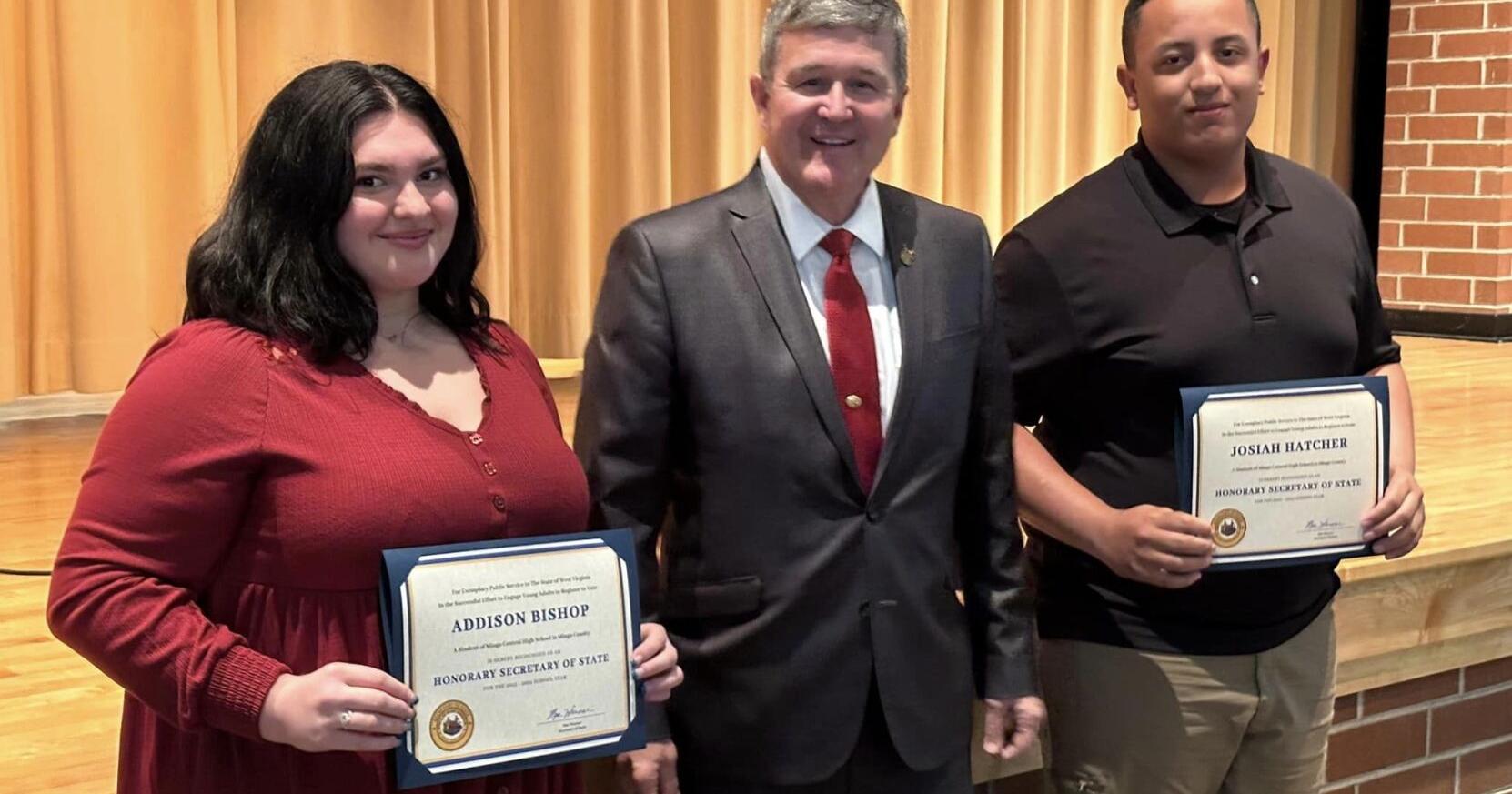 Mingo Central wins Jennings Randolph award - Vimarsana News
