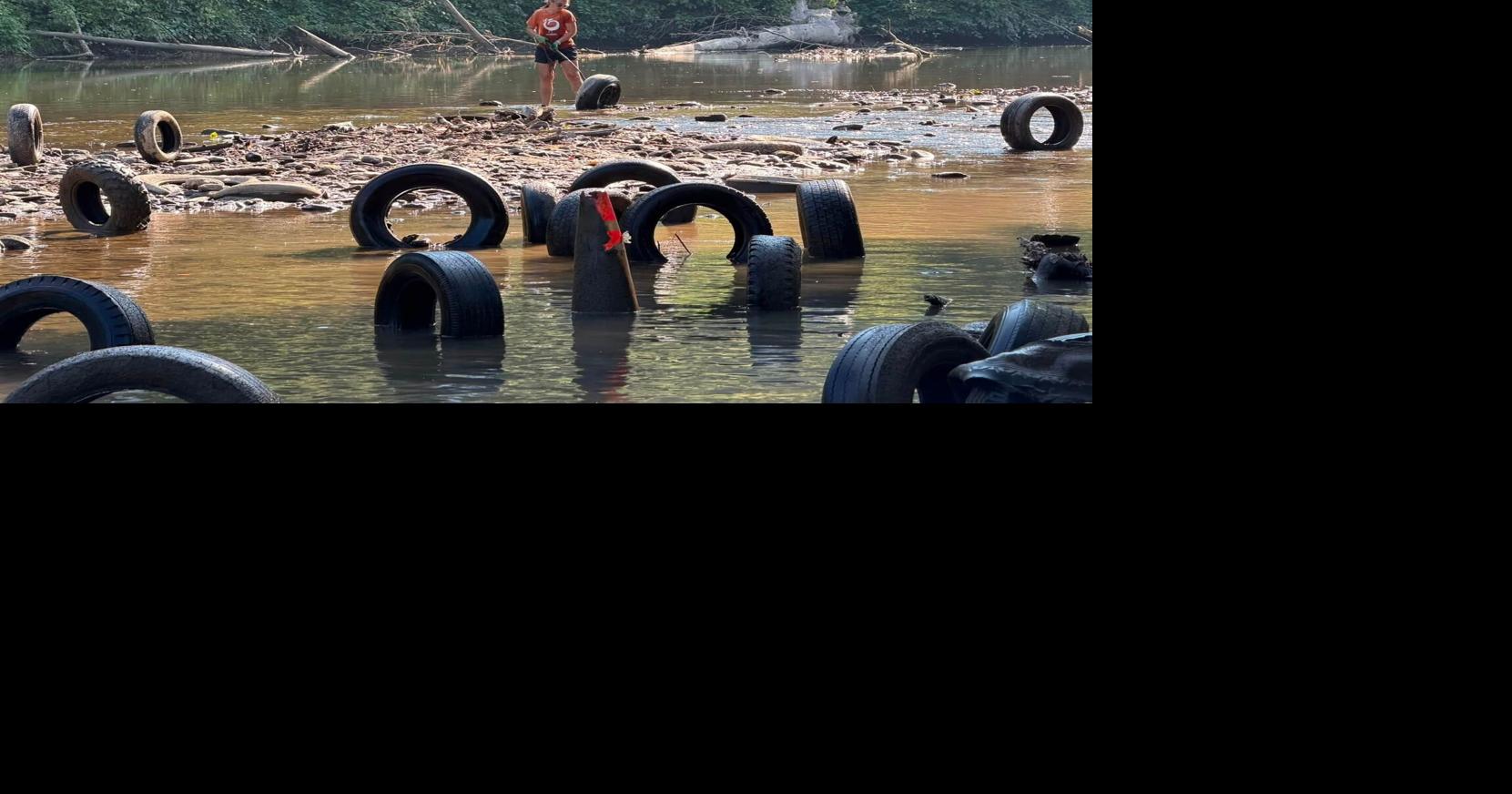 tire tug of war 'Tire Tug of War': Over 300 tires removed from Tug Fork River in recent cleanup effort By Daniel Tyson dtyson@Hdmediallc.com Sep 9, 2026 8 mins ago
