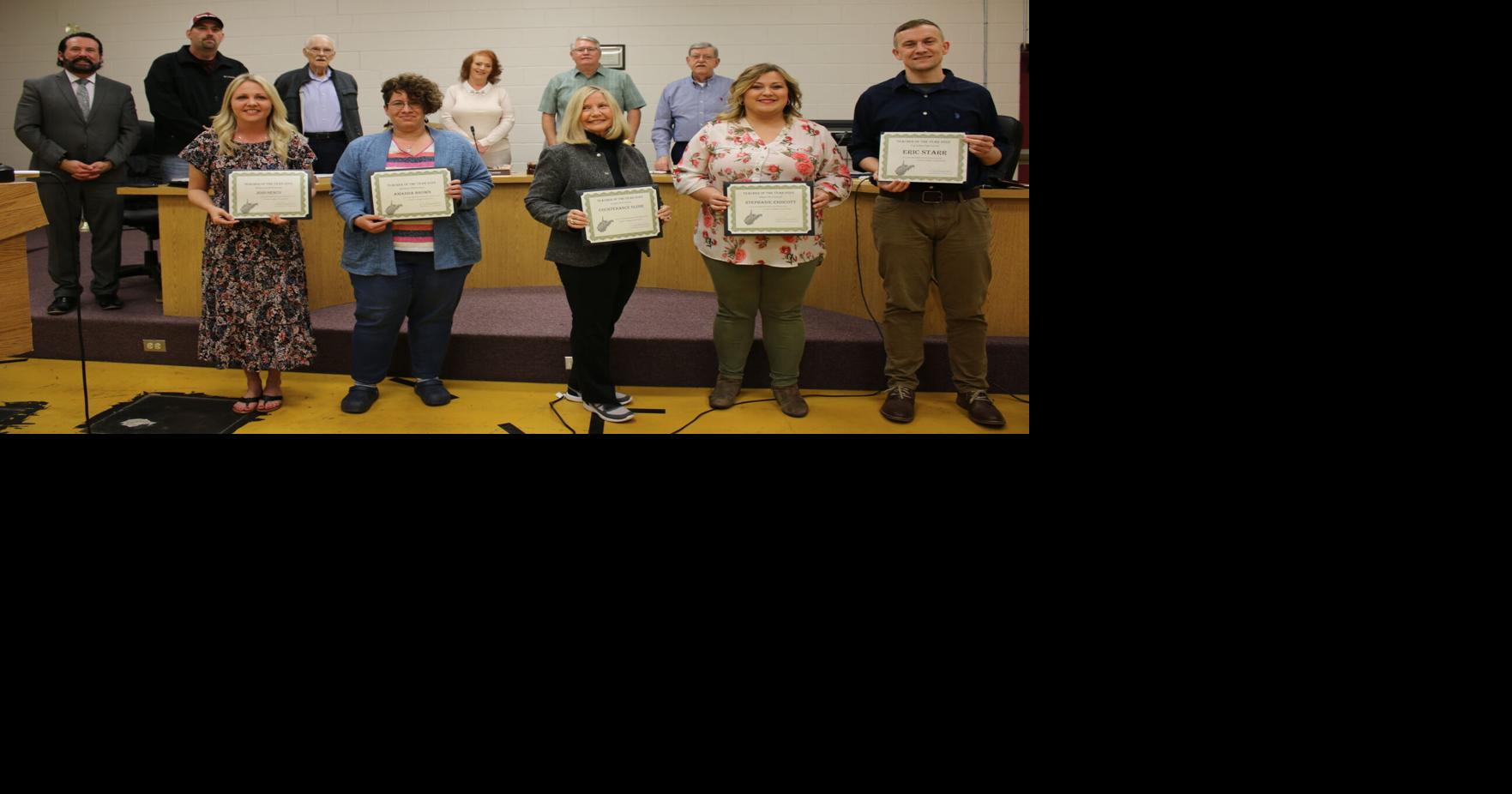 Mingo County Schools honors teachers, service personnel of the year