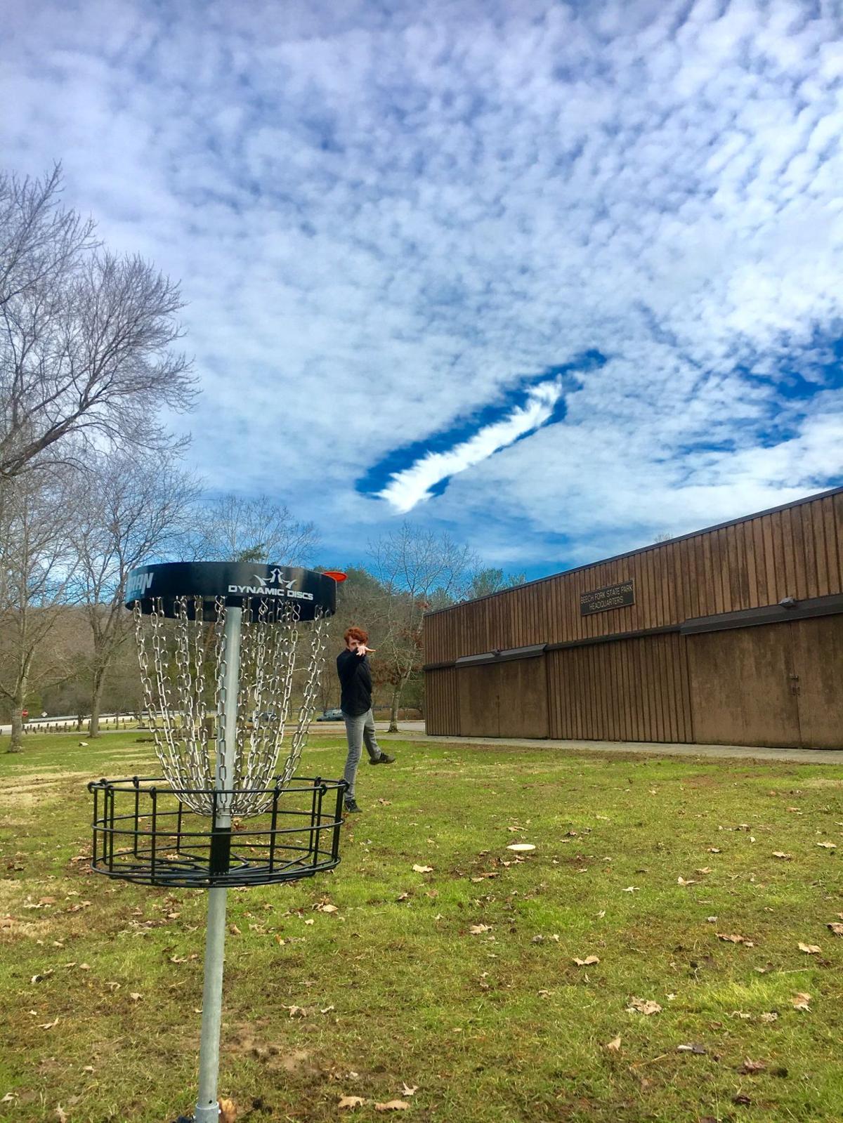 New Disc Golf course built in Beech Fork Features