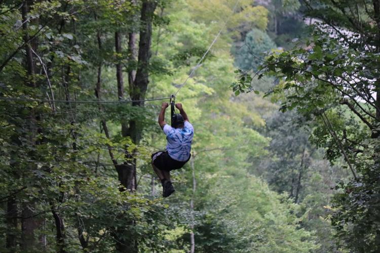 Rustic Ravines Rustic Ravines unveils new zip line attraction | News ...