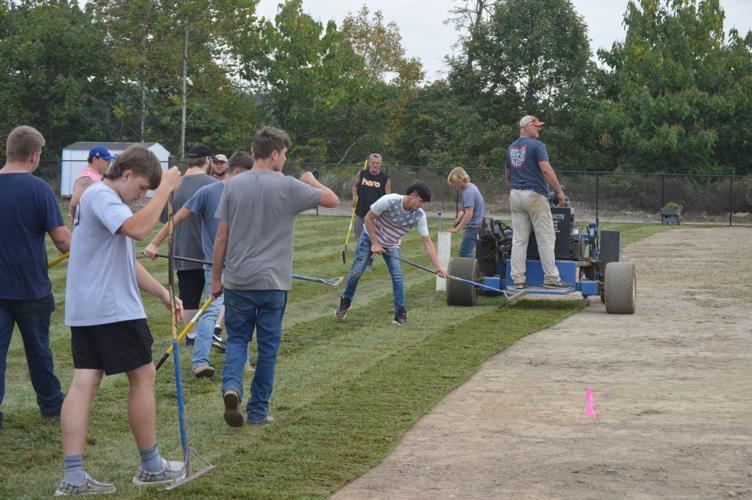 Work continues on Mingo Central baseball field Sports