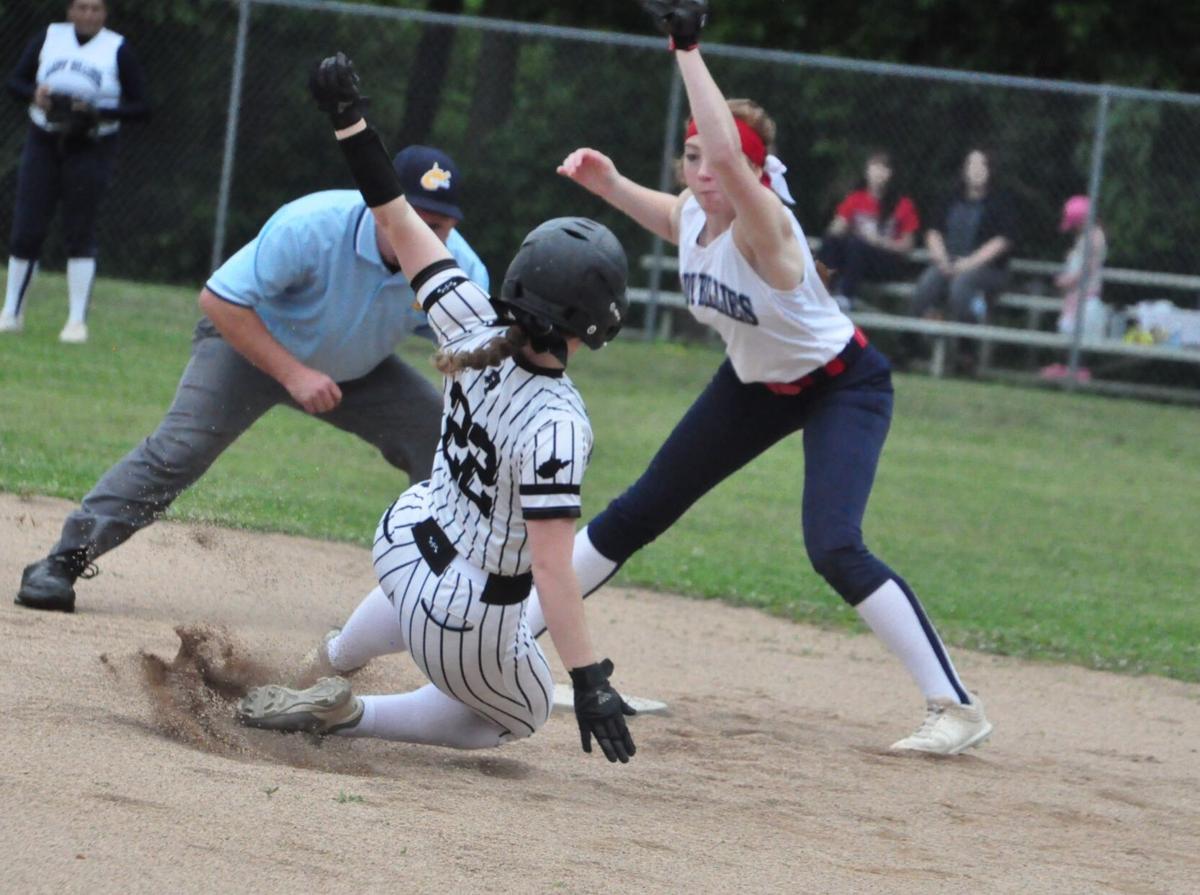 Man Tug Valley Emily Hatfield slides Kierston Ellis