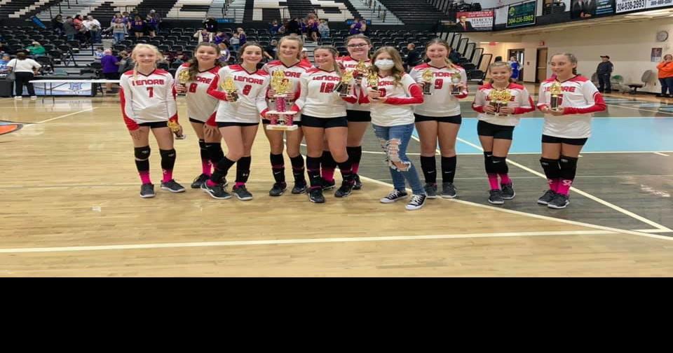 Lenore Lady Rangers win 2021 volleyball championship Sports