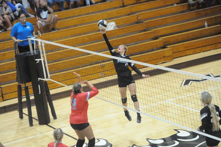 Tug volleyball sweeps tri-match over Man and Martin County | Sports |  williamsondailynews.com
