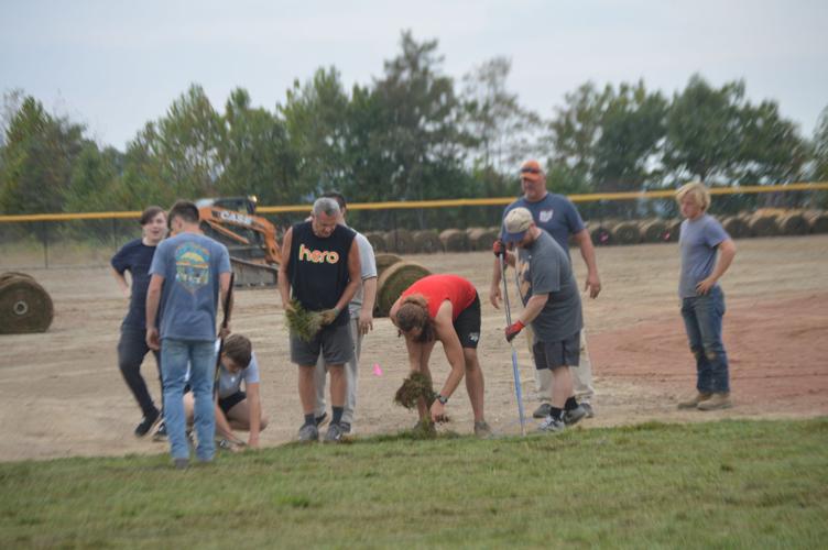 Work continues on Mingo Central baseball field Sports