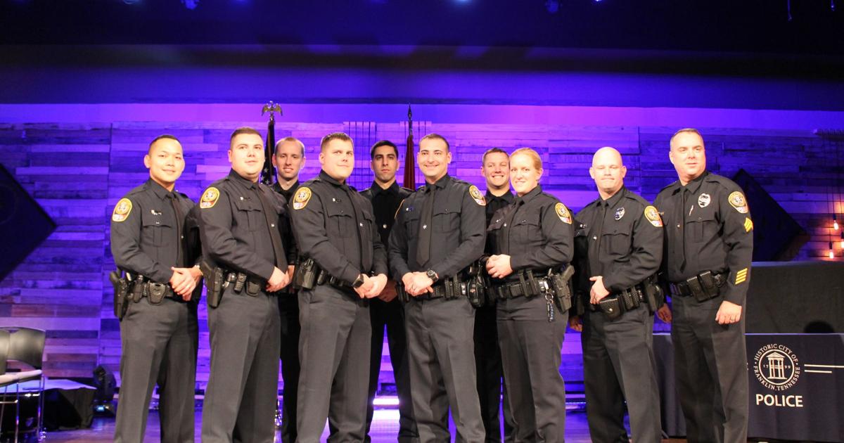 Fpd Graduation FPD celebrates the graduation of nine new officers | WLife ...