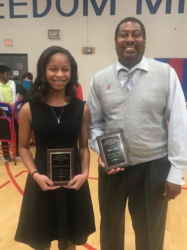 Two honored at Freedom Middle School Booker Awards | Education |  