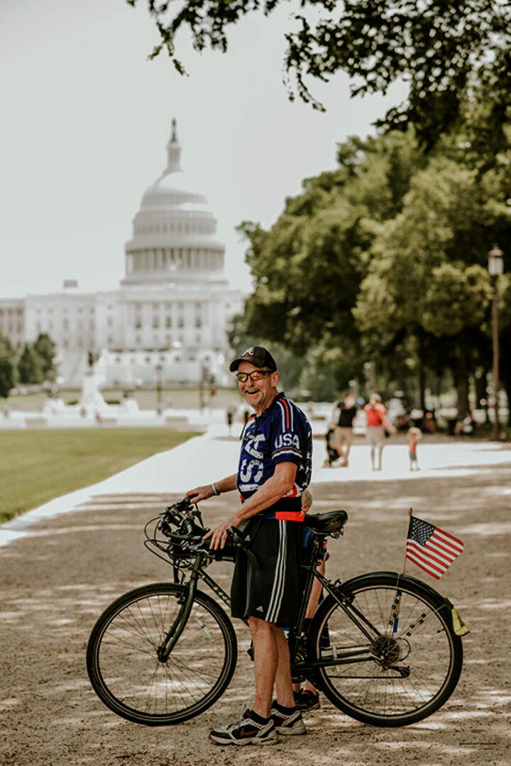 cross country bike riding