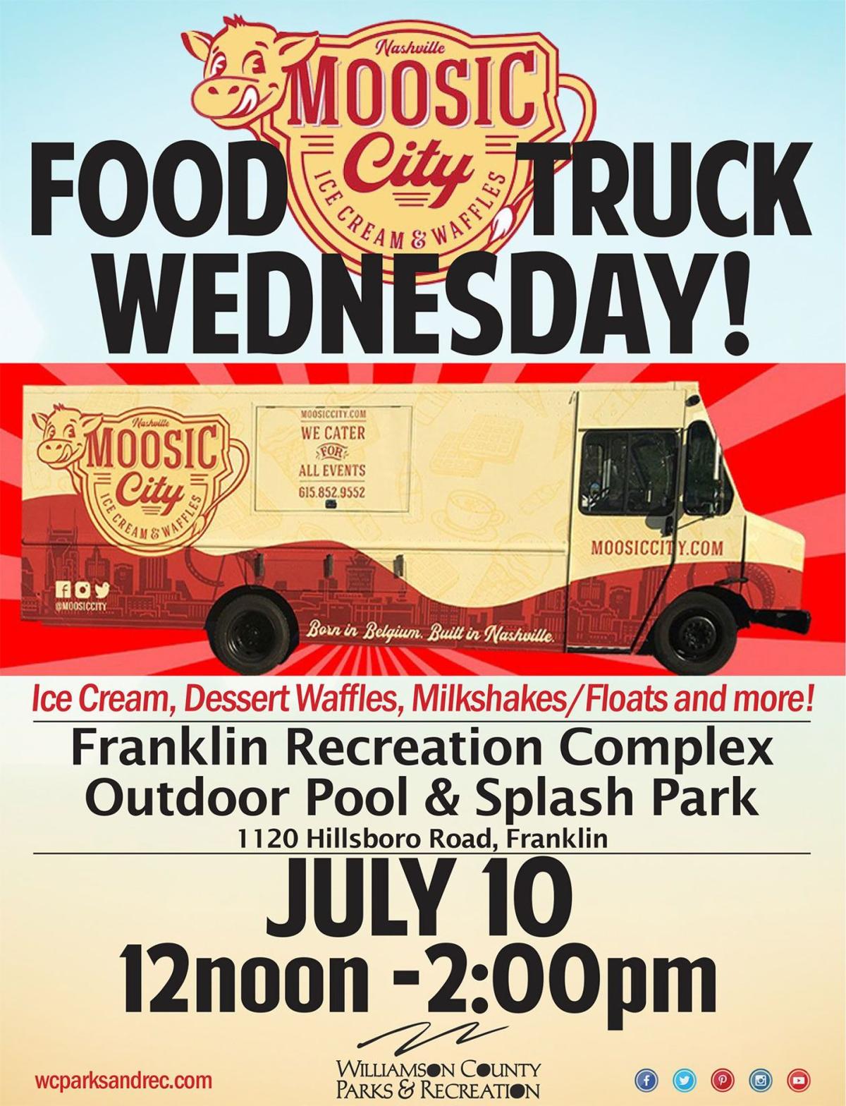 Food Truck Wednesday Part Of Busy July At Franklin