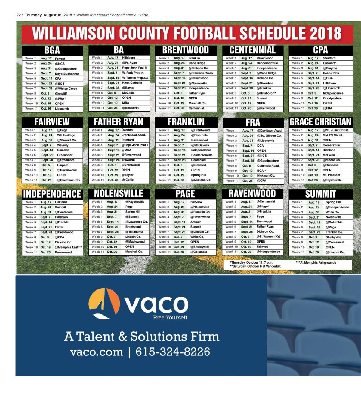 Football 2018 22 Pdf Williamsonherald Com